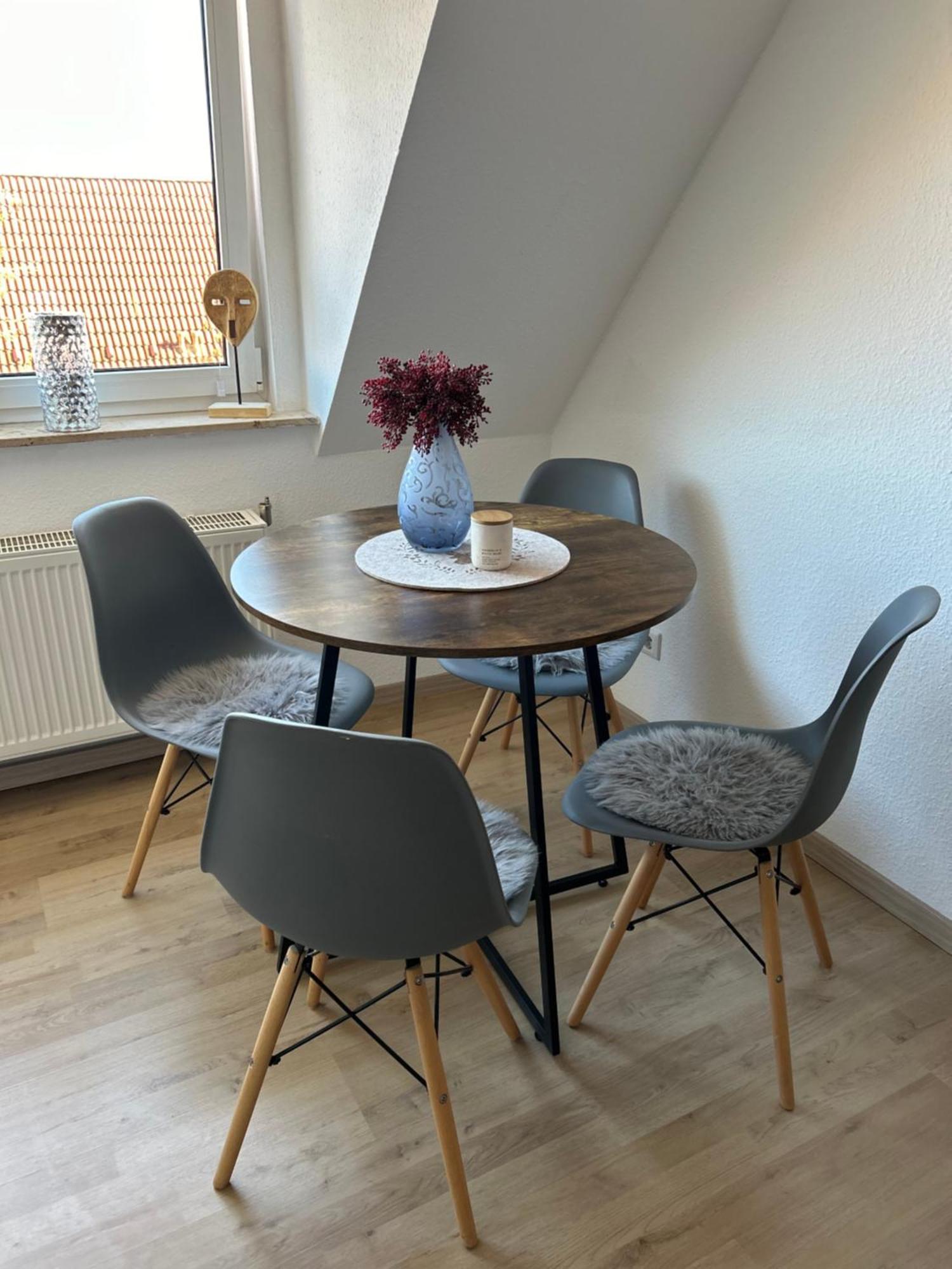 Gemuetliches Altstadtapartment Mit Balkon Und Smart Tv Erfurt Kültér fotó