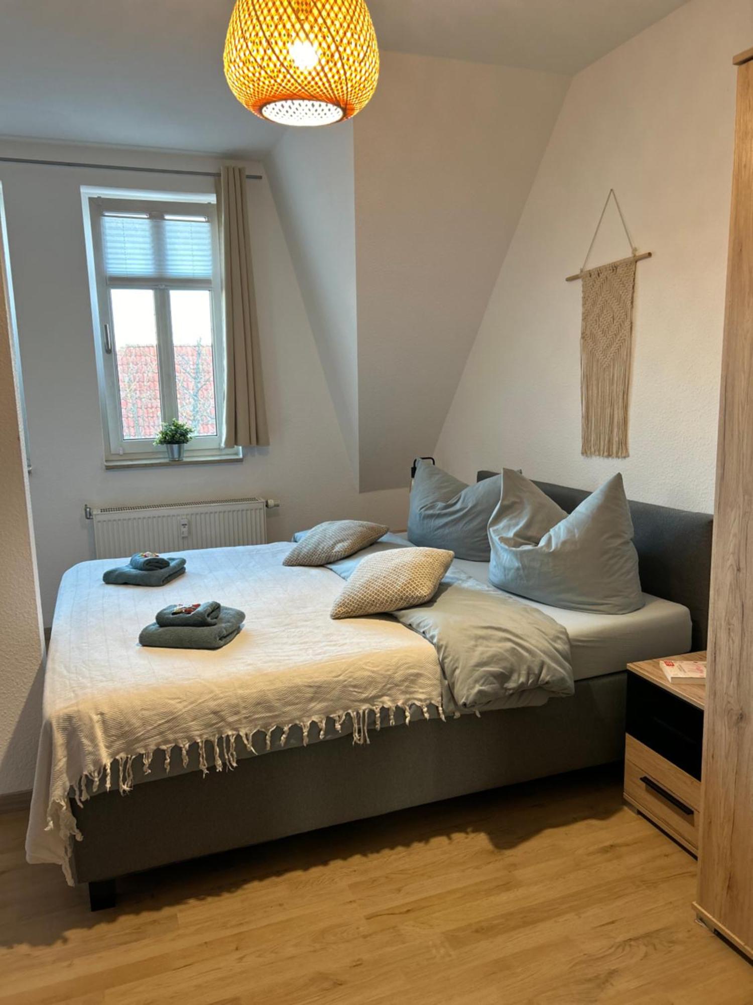 Gemuetliches Altstadtapartment Mit Balkon Und Smart Tv Erfurt Kültér fotó